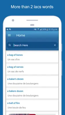 English To French Dictionary android App screenshot 5