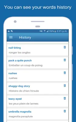 English To French Dictionary android App screenshot 7